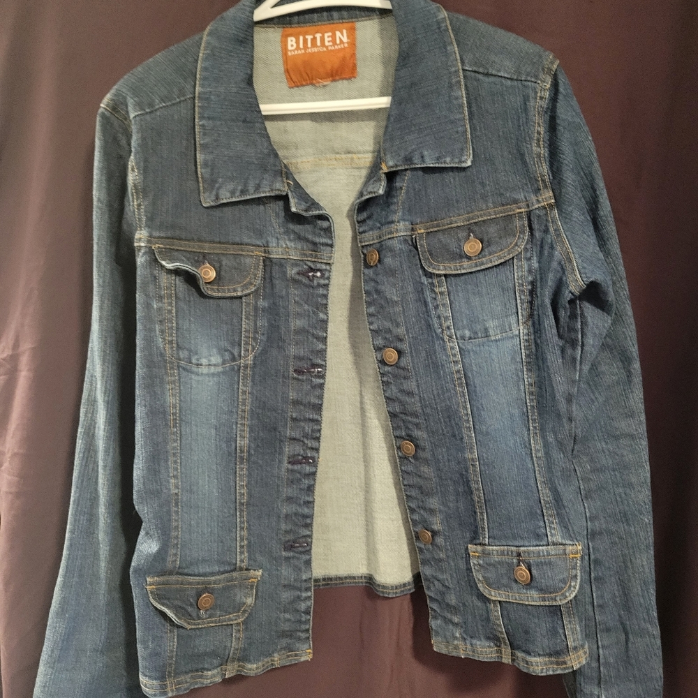 BITTEN by Sarah Jessica Parker- Jean jacket